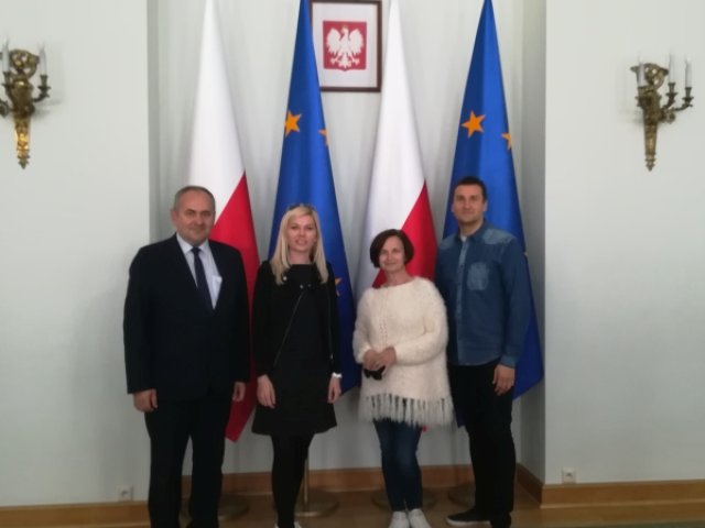 Sędziszowscy licealiści z wizytą w Warszawie