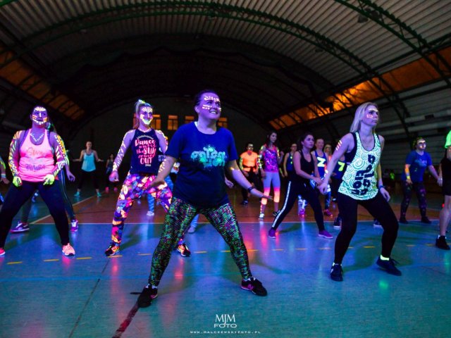 Positive Fluo Maraton Zumba w naszym LO