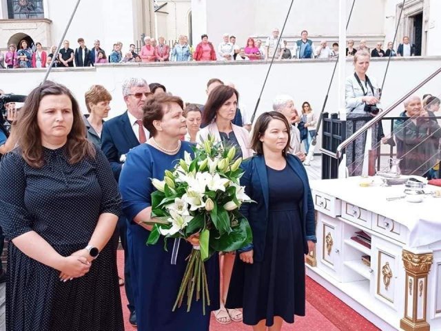Drugiego lipca młodzież LO im. ks. Piotra Skargi w Sędziszowie Małopolskim koncertowała na Jasnej Górze